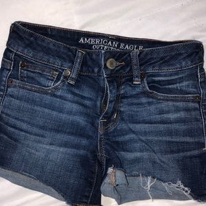 AE jean shorts